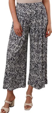 SUNNY LEIGH Pleated Pull-On Pants