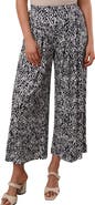 SUNNY LEIGH Pleated Pull-On Pants