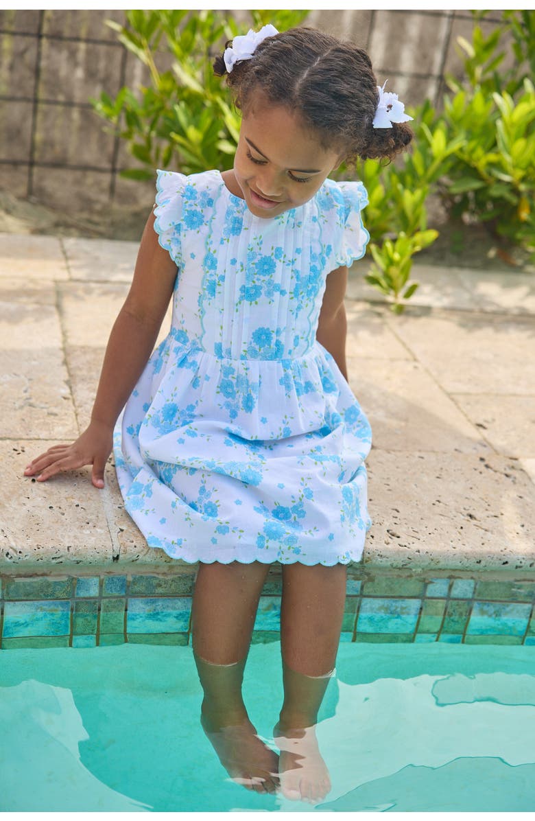Little English Kids' Mila Sundress, Alternate, color, Turks Floral