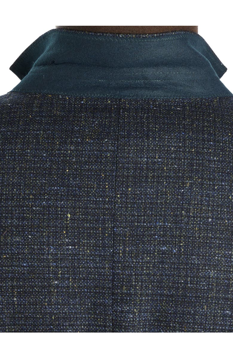 Oak Hill Premium by DXL Textured Sport Coat, Alternate, color, Teal