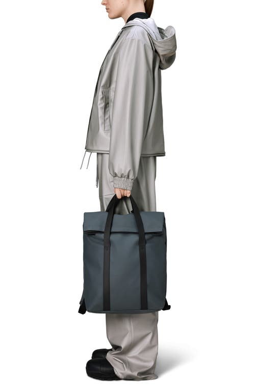 Rains 2 Way Tote Backpack In Blue