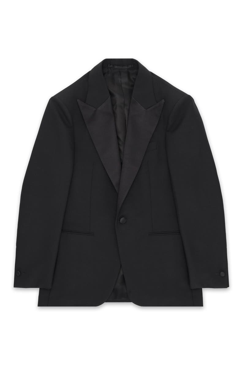 Fortela Bond Fresco Wool Suit, Alternate, color, Black