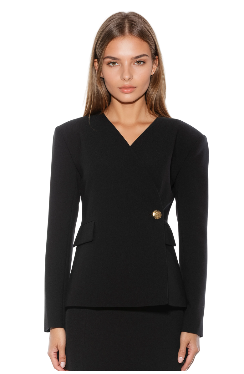 Alexia Admor Alira Blazer, Main, color, Black