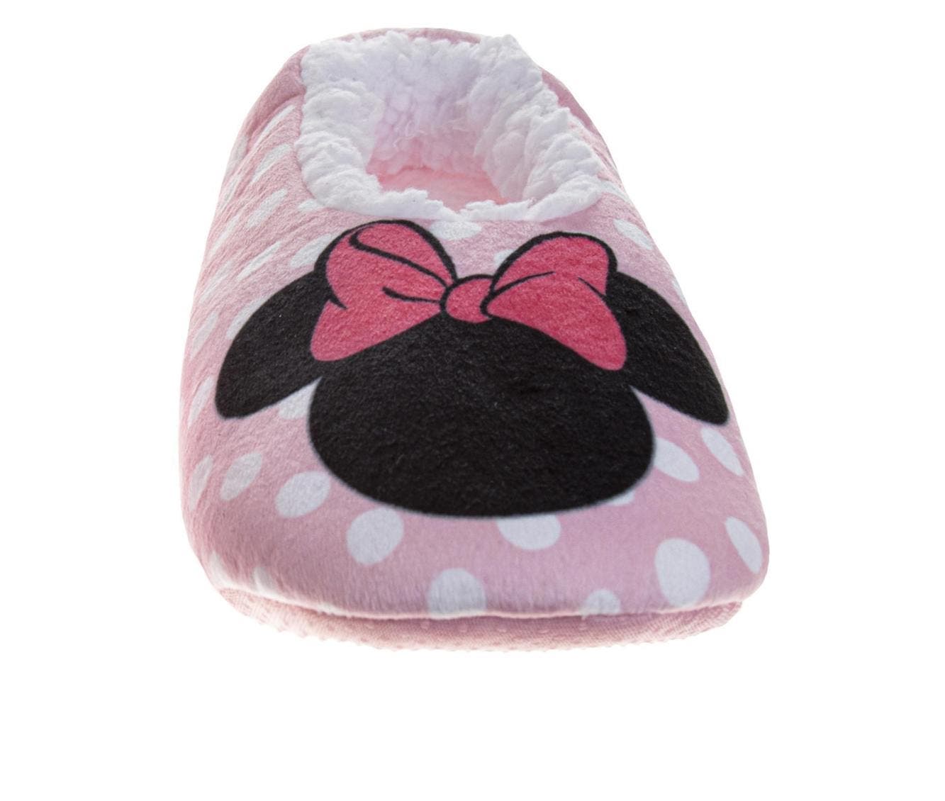 Disney Minnie Mouse Slippers, Alternate, color, Pink