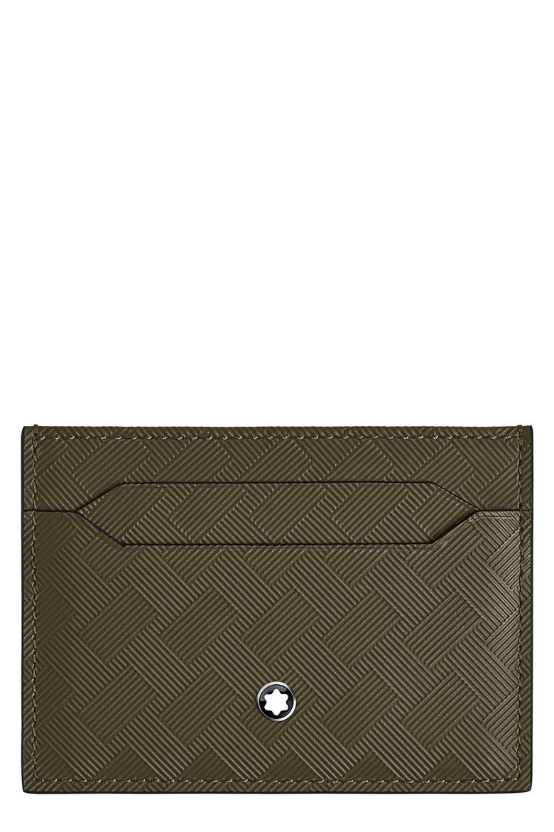 Extreme 3.0 Leather Card Holder, Main, color, KHAKI