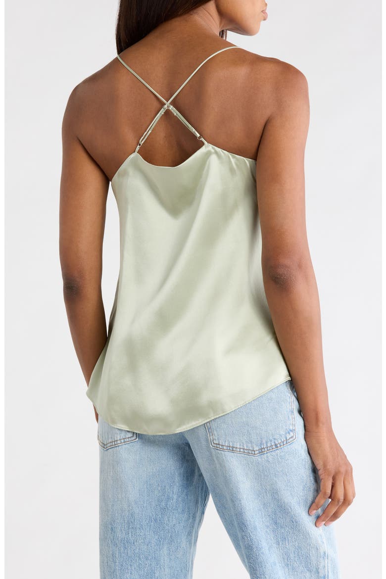 Everly Silk Camisole, Alternate, color, SEA GLASS