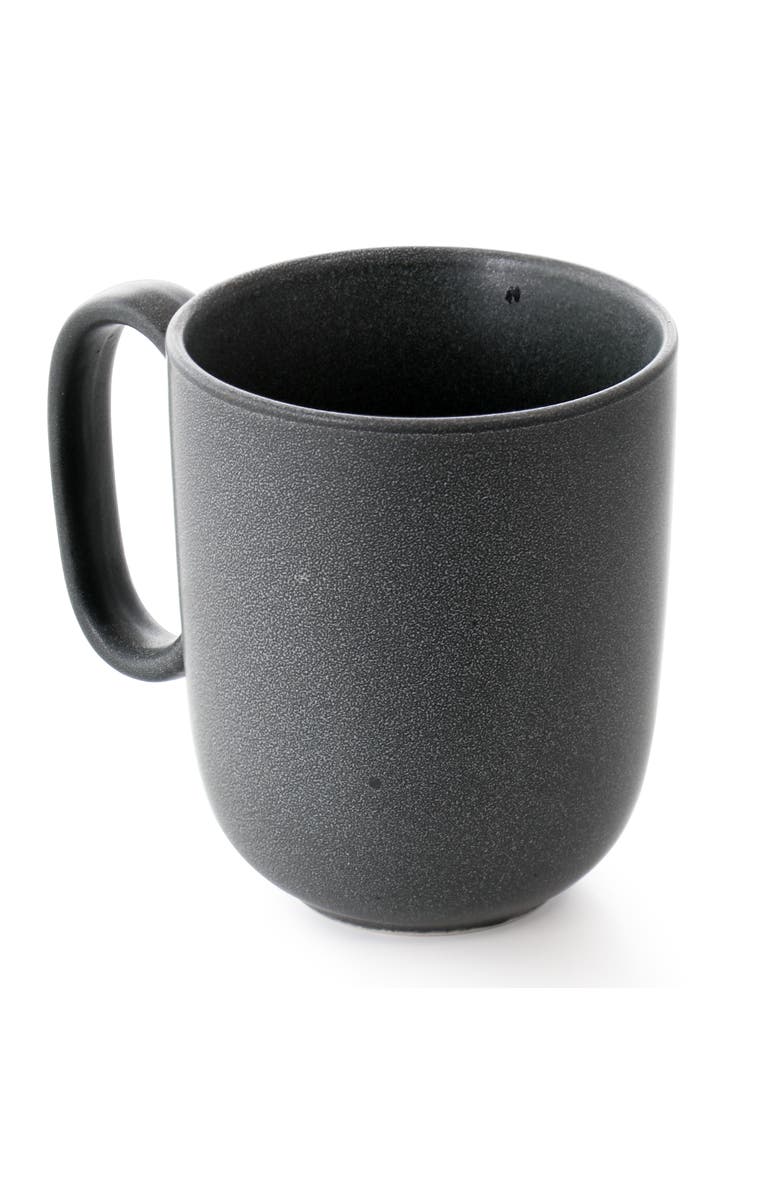 Our Table Landon 4 Piece 15 Ounce Round Stoneware Mug Set in, Alternate, color, Truffle