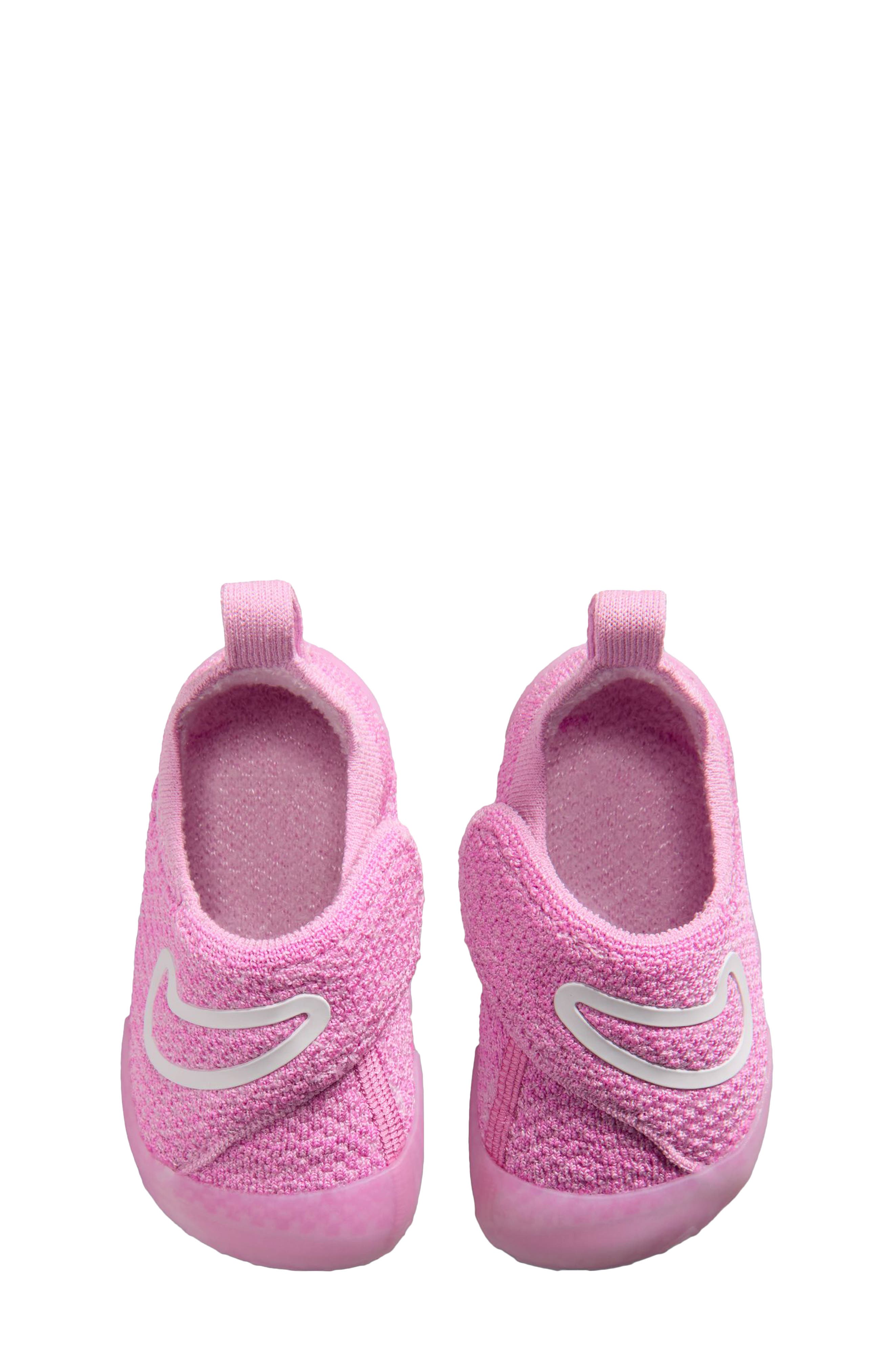 Kids' Swoosh 1 Sneaker, Alternate, color, 604 PNKRIS/SAIL