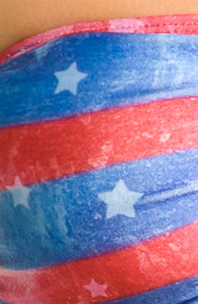 O'Neill 'Americana' Bandeau Bikini Top, Alternate, color, 