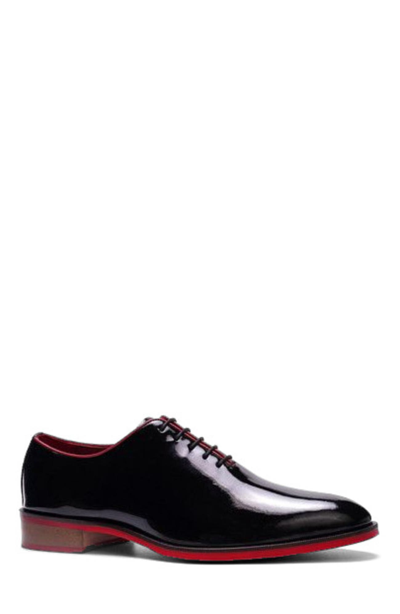 CARLOS SANTANA Sinclair Cap-Toe Tuxedo Oxford, Main, color, 