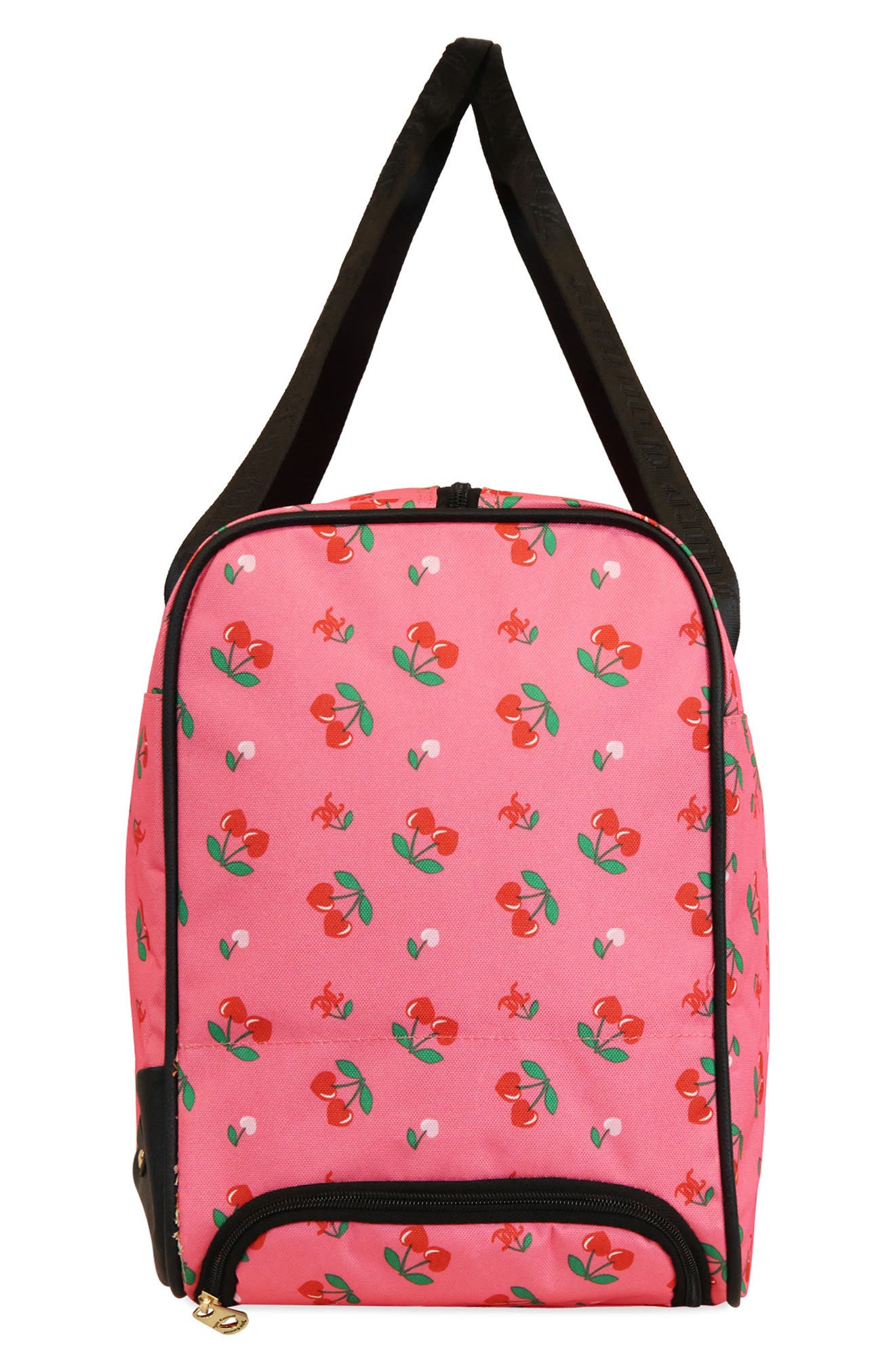 Jada Rolling Duffle Bag, Alternate, color, PINK LEMONADE/ CHERRY