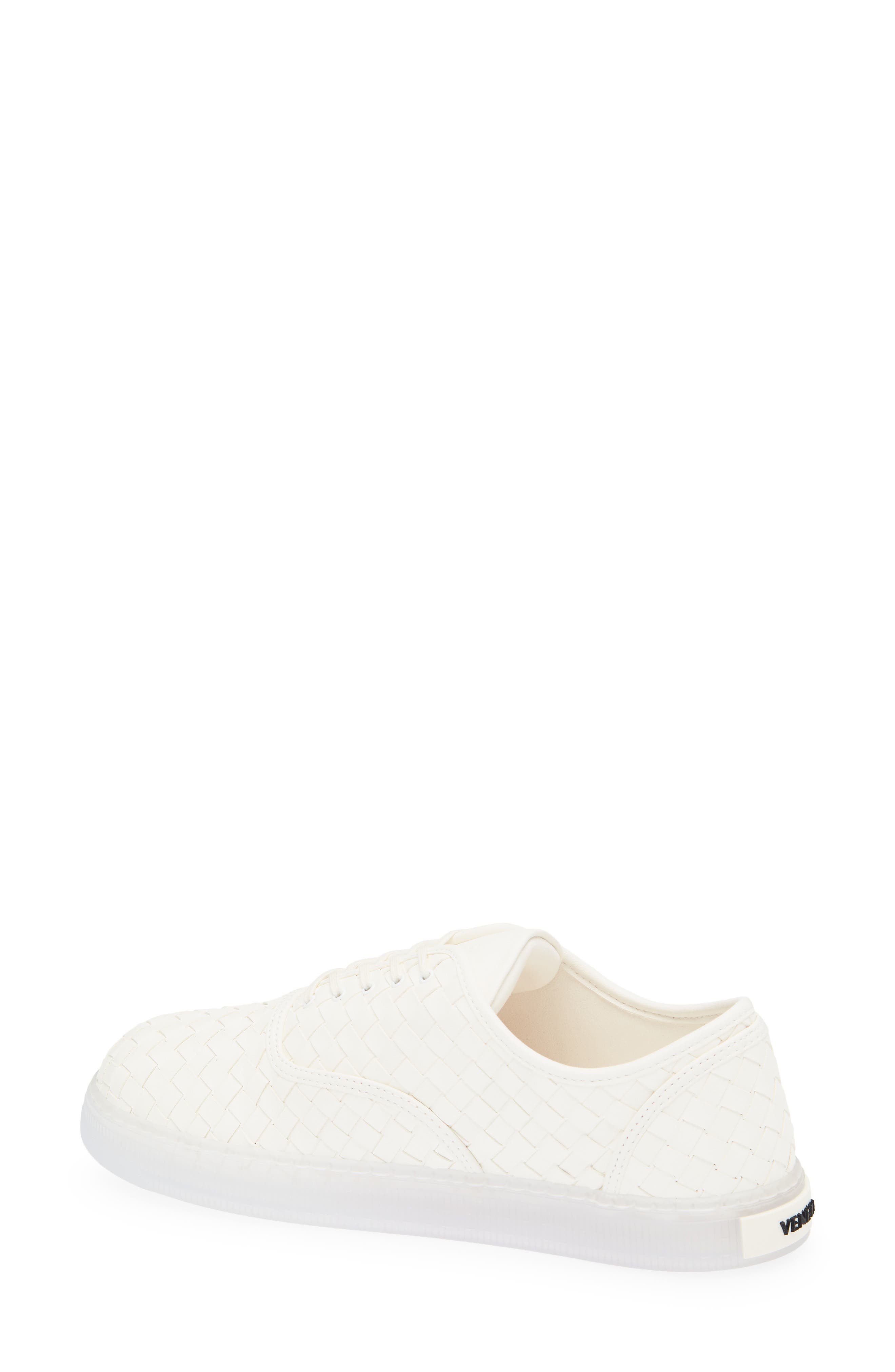 Bottega Veneta Serena Intrecciato Sneaker, Alternate, color, Alabaster