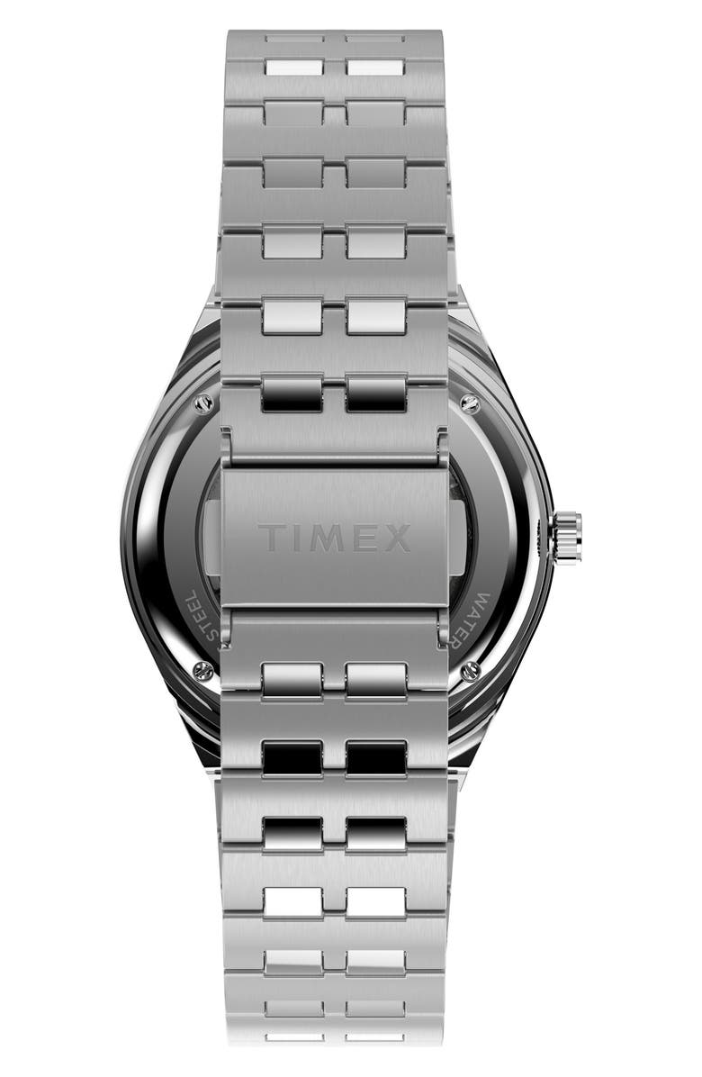 Timex<sup>®</sup> x Peanuts M79 Masked Marvel Automatic Bracelet Watch, 40mm, Alternate, color, Blue