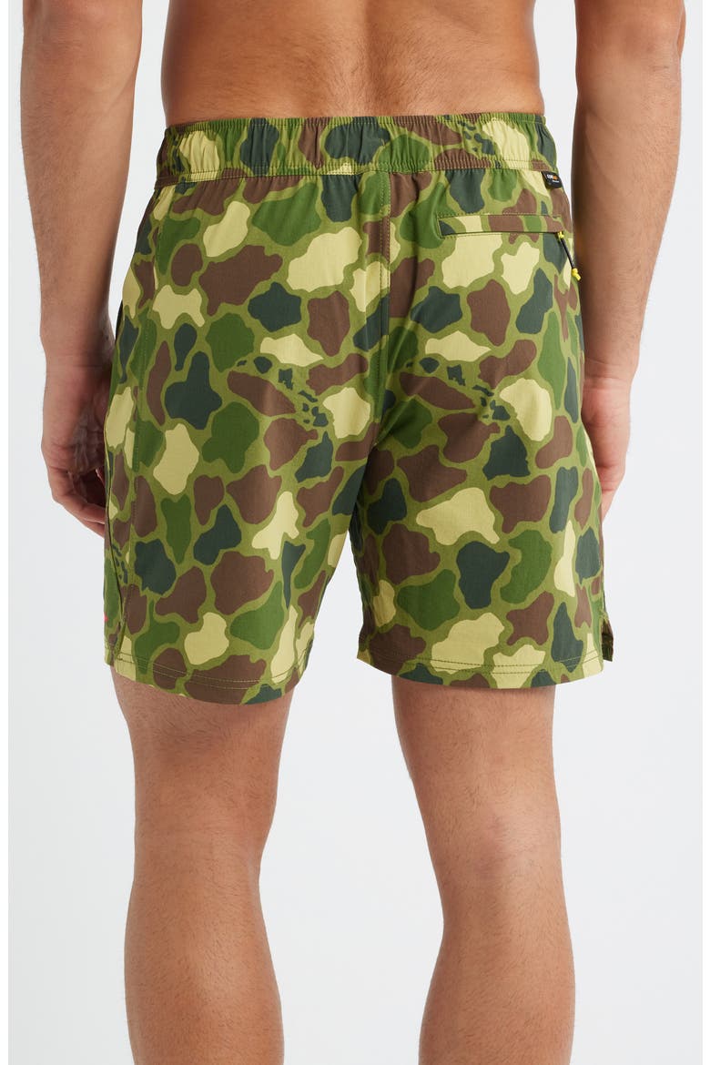 All-Purpose Cordura® Water Repellent Hybrid Shorts, Alternate, color, TROPIC GREEN CAMO
