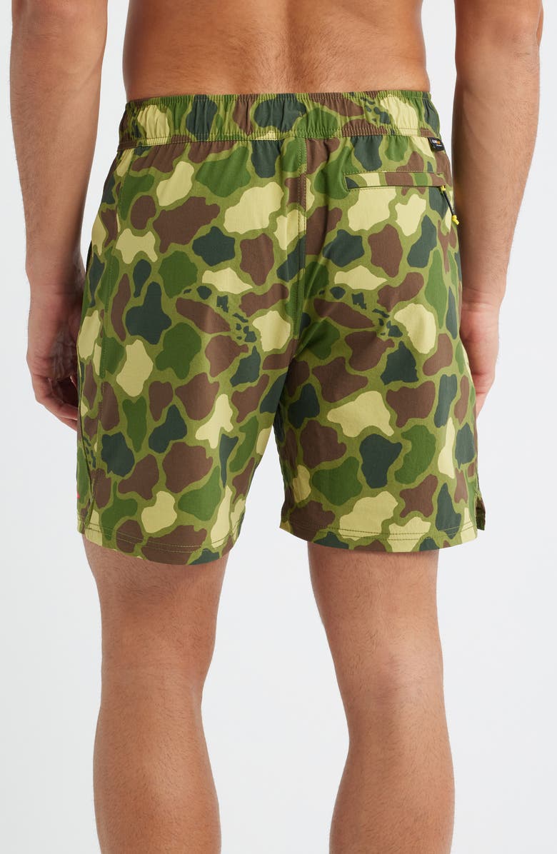 Florence All-Purpose Cordura<sup>®</sup> Water Repellent Hybrid Shorts, Alternate, color, Tropic Green Camo