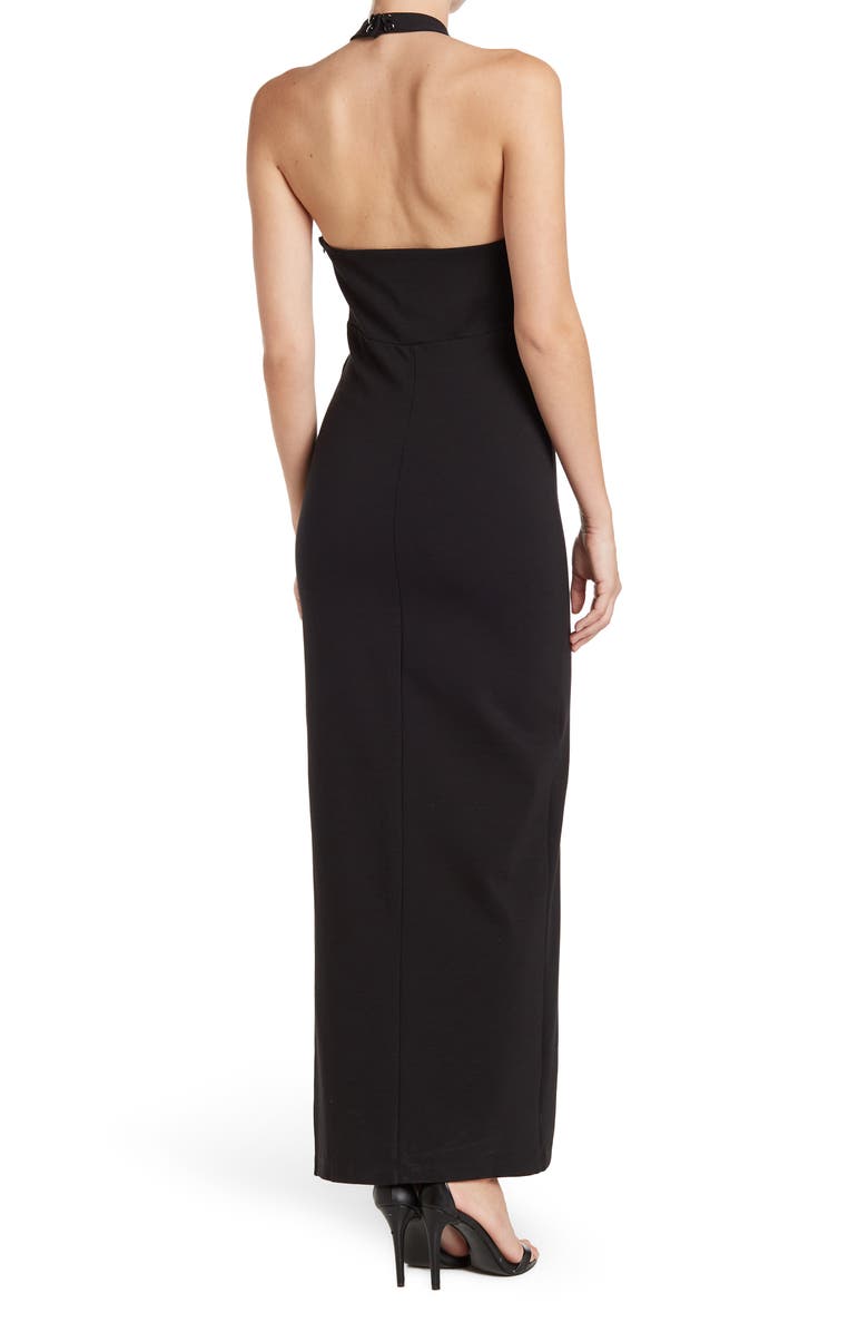 Socialite High Slit Maxi Dress, Alternate, color, 
