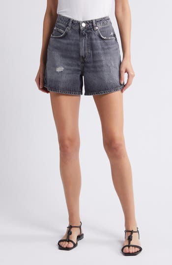 FRAME FRAME THE EASY DENIM SHORTS