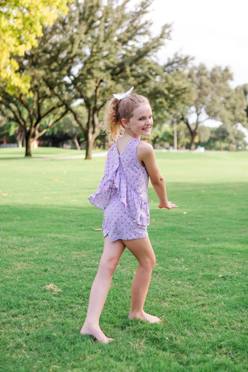 Shop Lila And Hayes Poppy Girls' Short Set In Bunting Floral