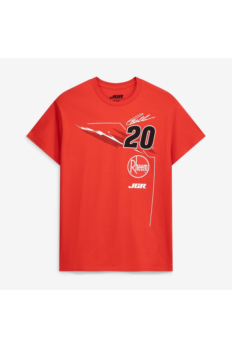 Men's Joe Gibbs Racing Team Collection  Red Christopher Bell #20 Rheem T-Shirt, Alternate, color, Red
