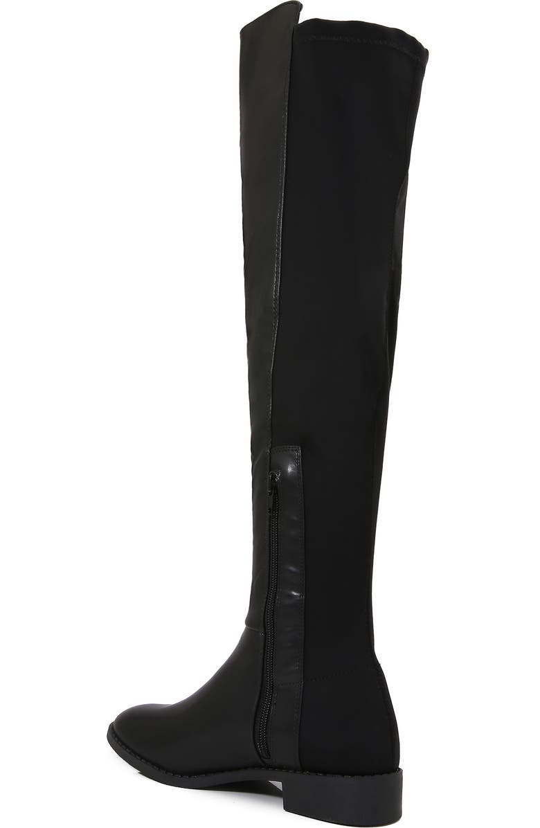 BERNESS Astrid Over the Knee Boot, Alternate, color, Astrid-Black Leather