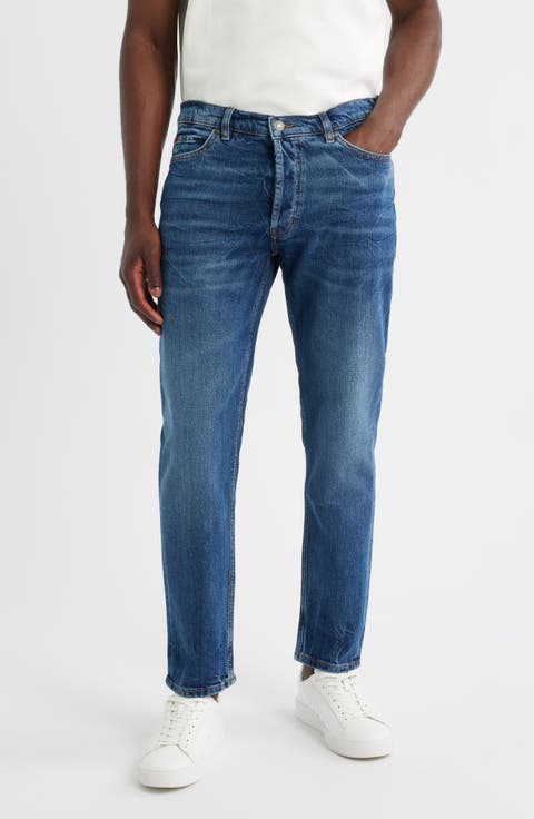 Slim Straight Leg Jeans