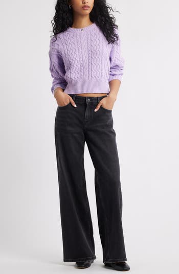 Low Rise Baggy Wide Leg Jeans