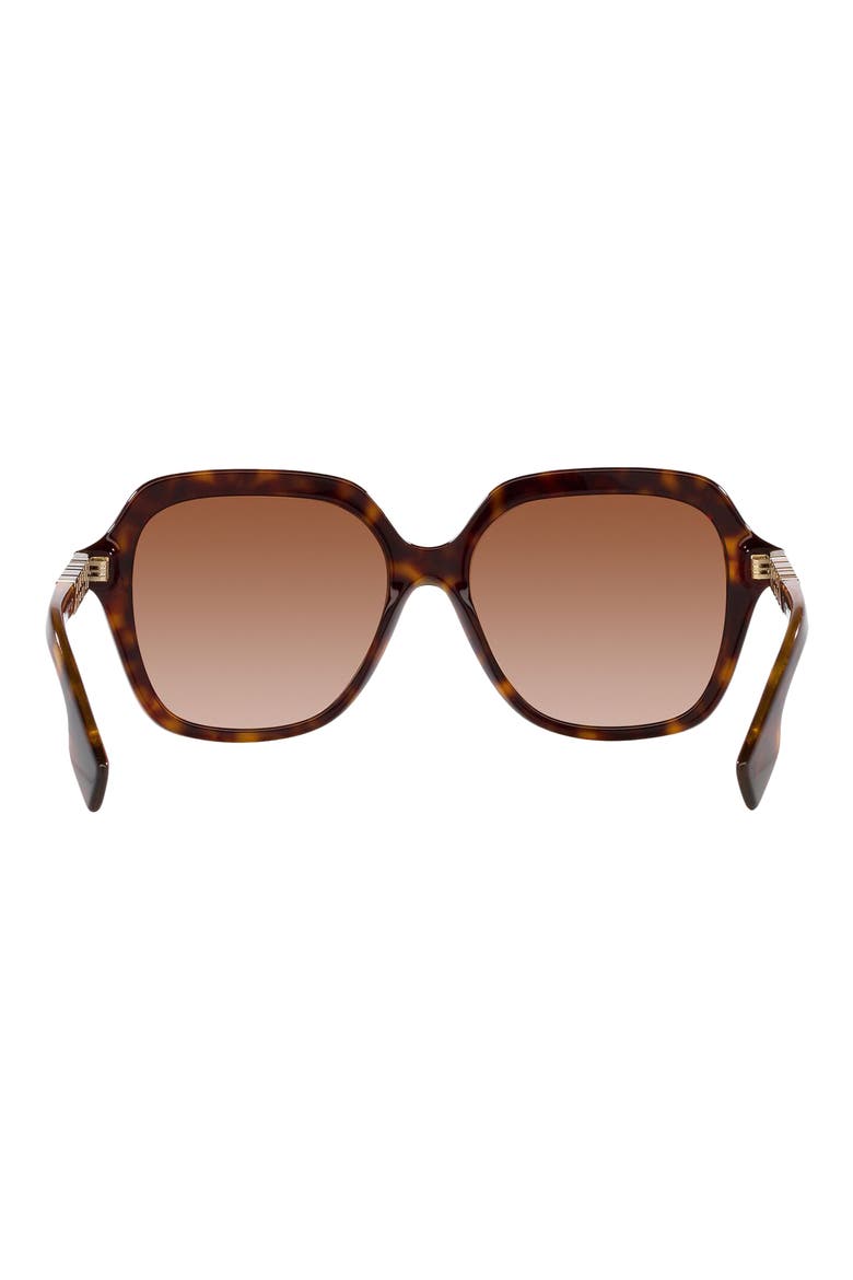 Joni 55mm Square Sunglasses, Alternate, color, DARK HAVANA