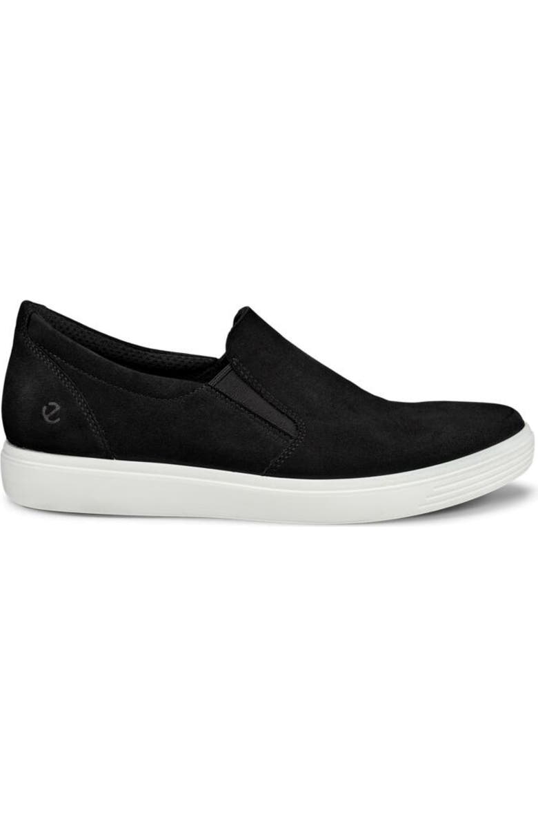 ECCO Soft Classic Slip-On Sneaker, Alternate, color, Black Multi