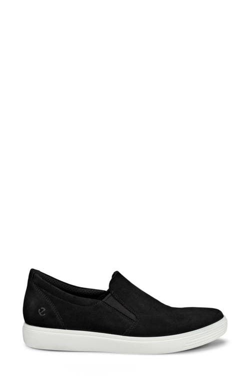 Ecco Classic Leather Slip-on Sneaker In Multi