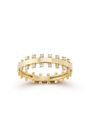 Ember Fine Jewelry 14k Yellow Gold Diamond Band Ring