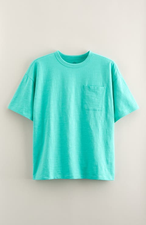 Kids' Core Slub Cotton Pocket T-Shirt (Big Kid)