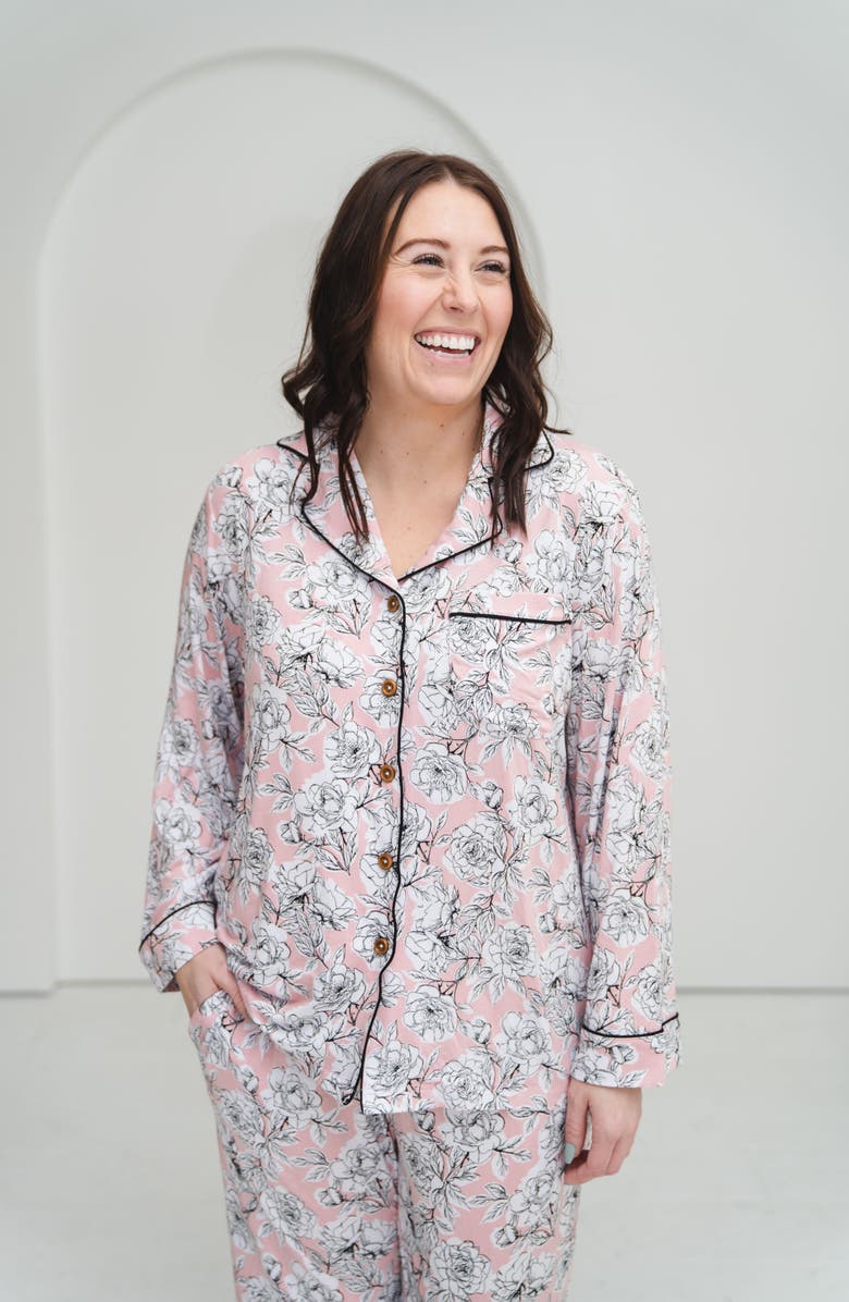 Laree + Co Allie Women's Luxe Lounge Set, Alternate, color, Floral