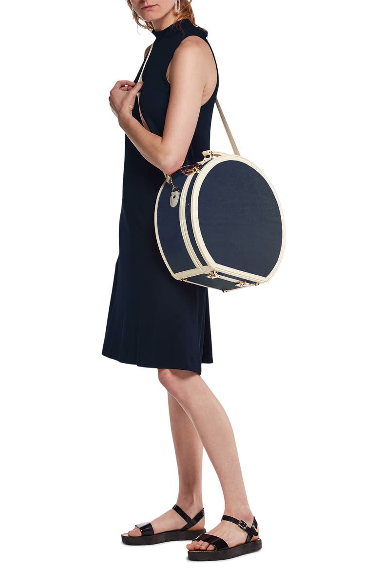 The Entrepreneur Large Hatbox, Alternate, color, NAVY