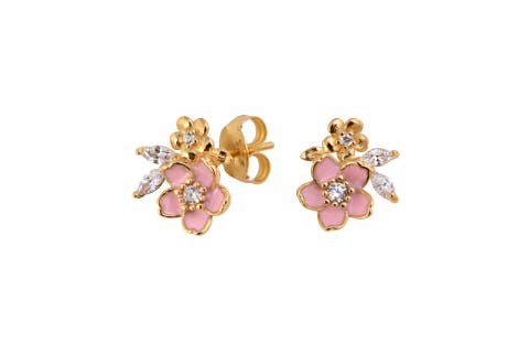 Flor Rosa Earrings