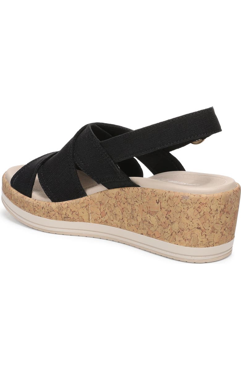LifeStride Rye Slingback Sandal - Wide Widths Available, Alternate, color, Black