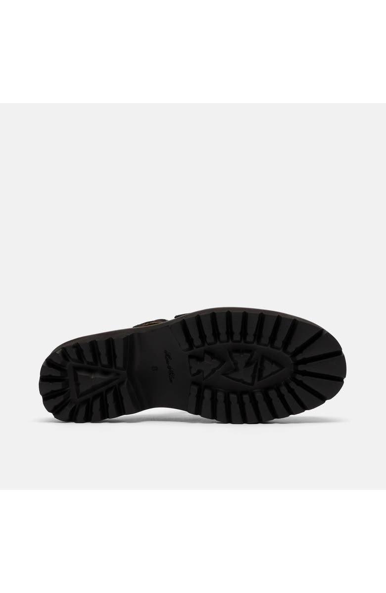 MARC NOLAN Lexi Leather Double-Buckle Lug Mules, Alternate, color, Black