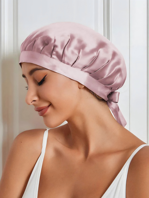 Pure Silk Classic Ribbon Bonnet