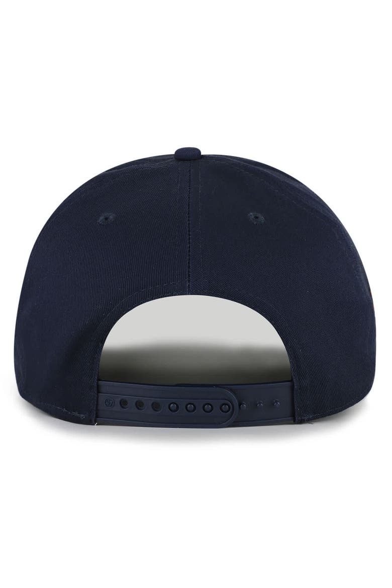 Youth '47 Navy Auburn Tigers Byline Hitch Adjustable Hat, Alternate, color, Navy