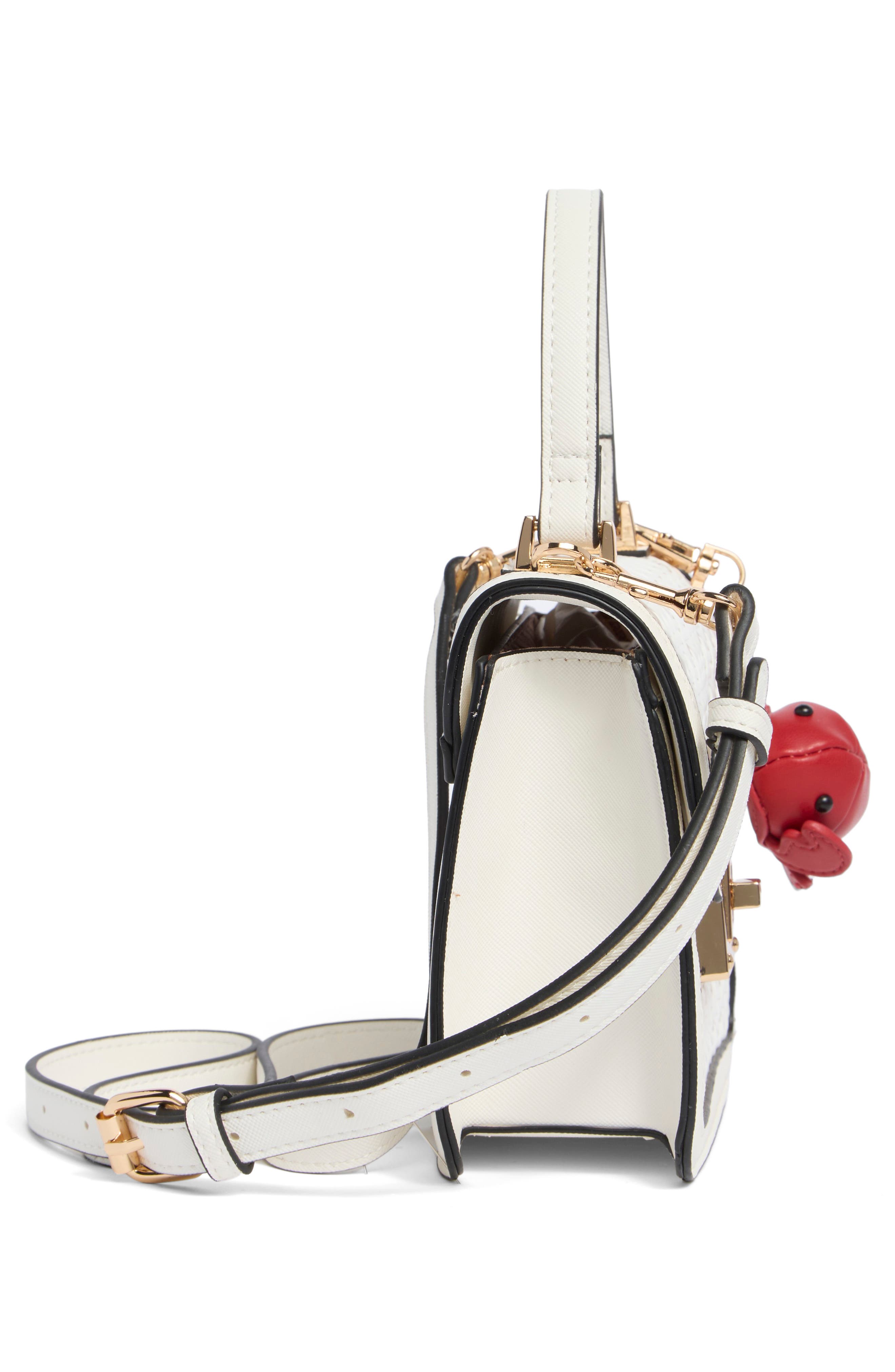 ALDO Adrohanad Crossbody Bag, Alternate, color, White Combo