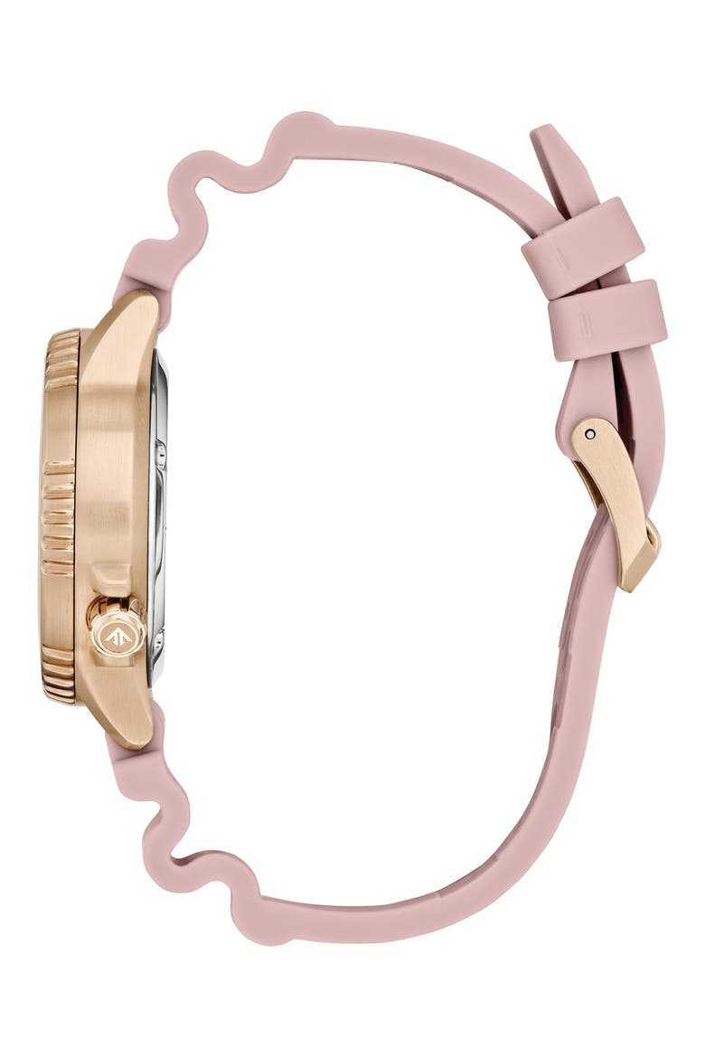 Promaster Sea Polyurethane Strap Watch, 36.5mm, Alternate, color, PINK