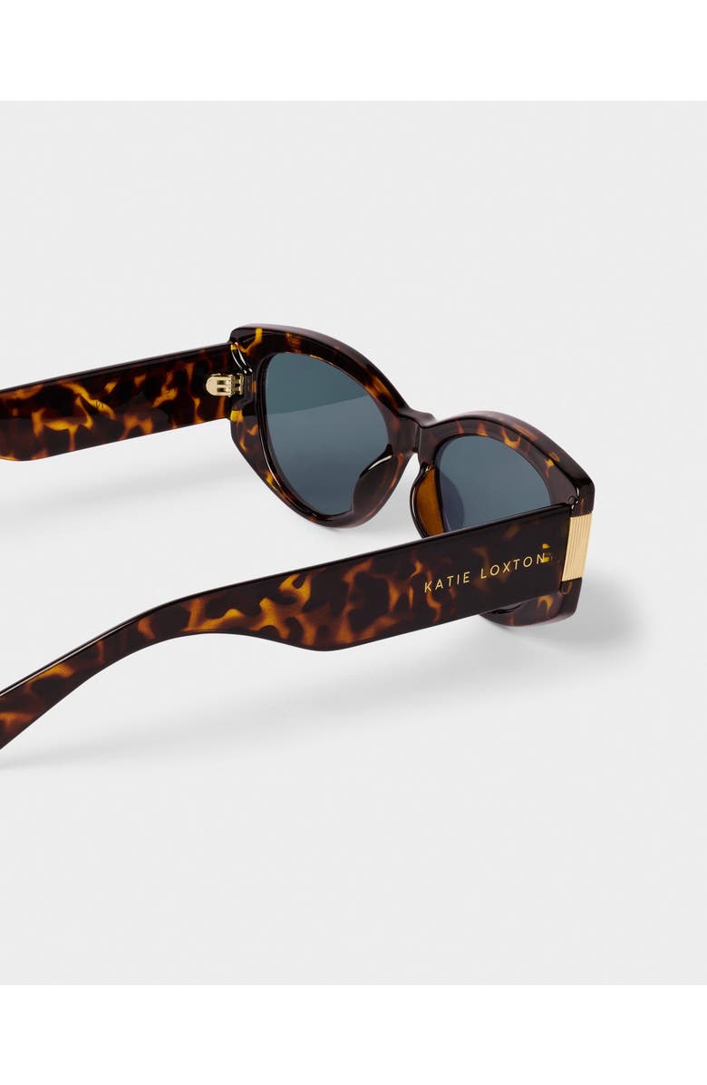 Katie Loxton Rimini Sunglasses in Dark Tortoiseshell, Alternate, color, Dark Tortoiseshell