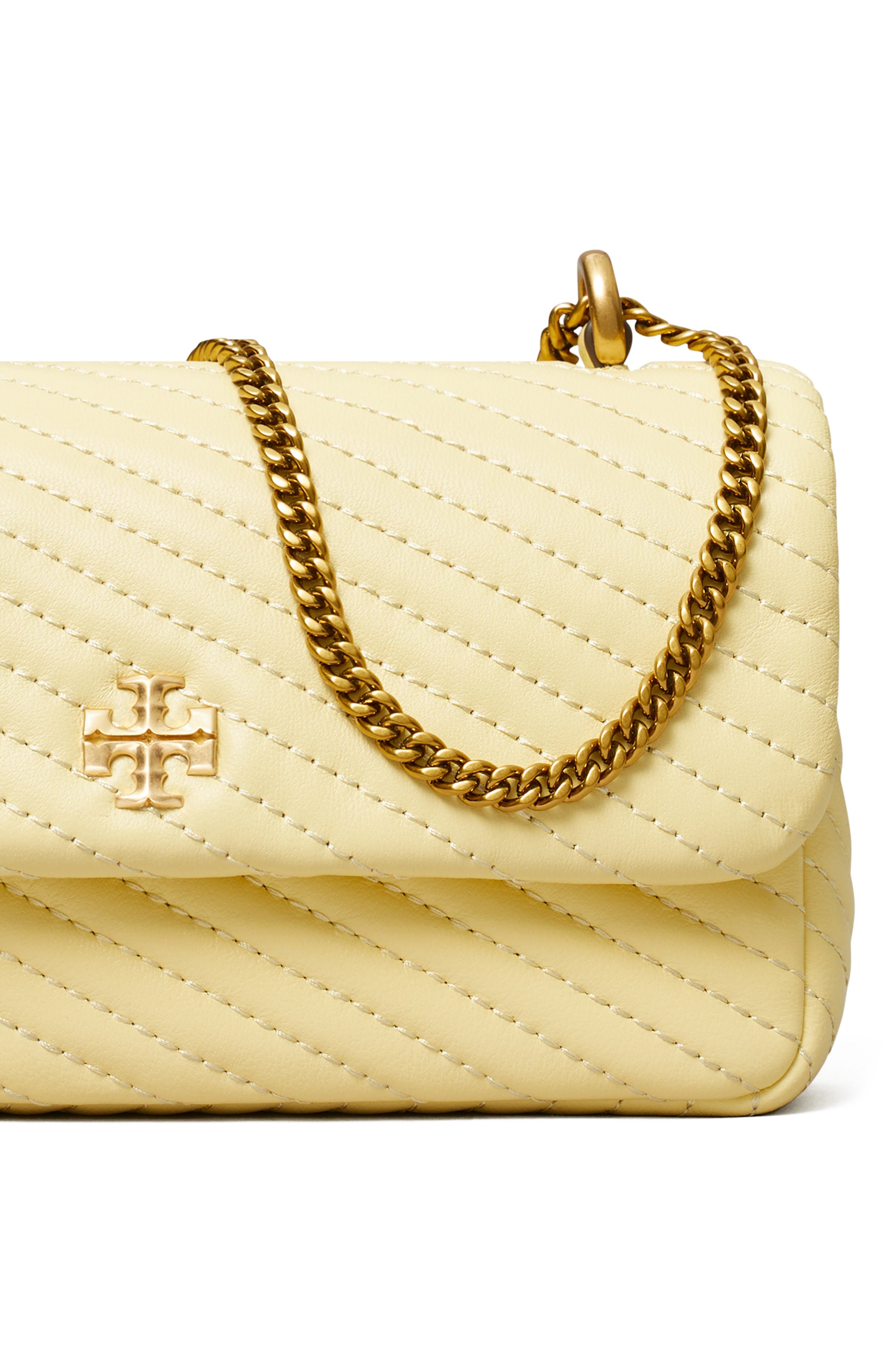 Tory Burch Mini Kira Quilted Shoulder Bag, Alternate, color, 