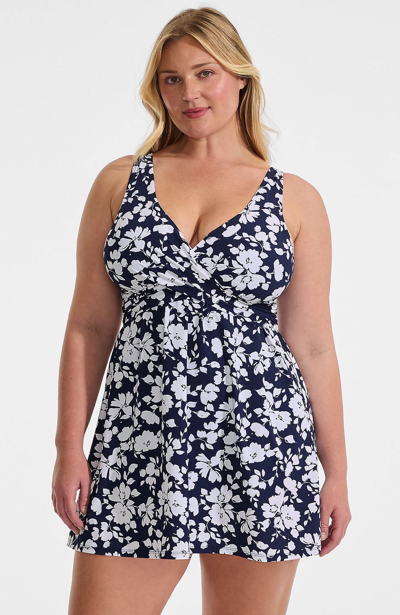 Navy Blossom Floral