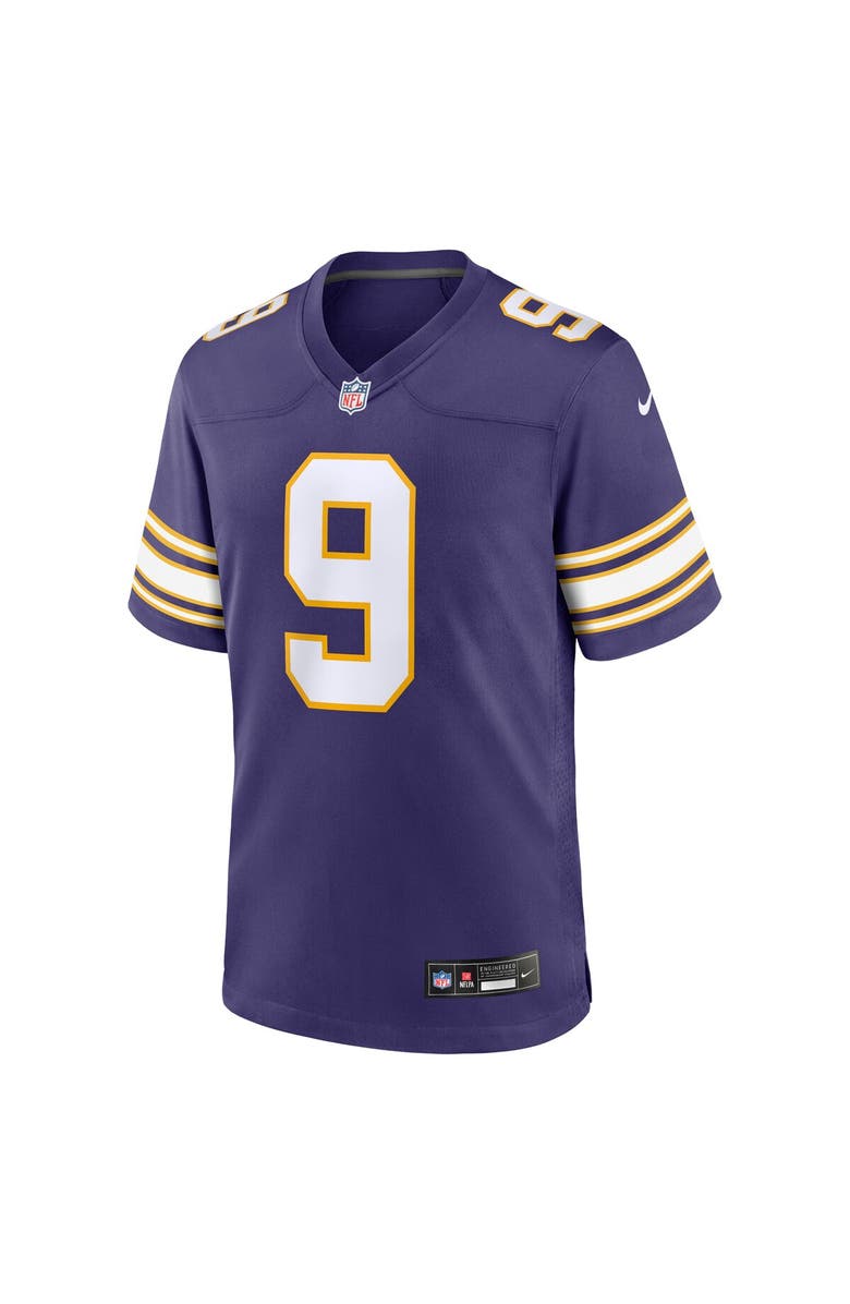 Nike Men's Nike J.J. McCarthy Purple Minnesota Vikings 2nd Alternate  Player Game Jersey, Alternate, color, Purple