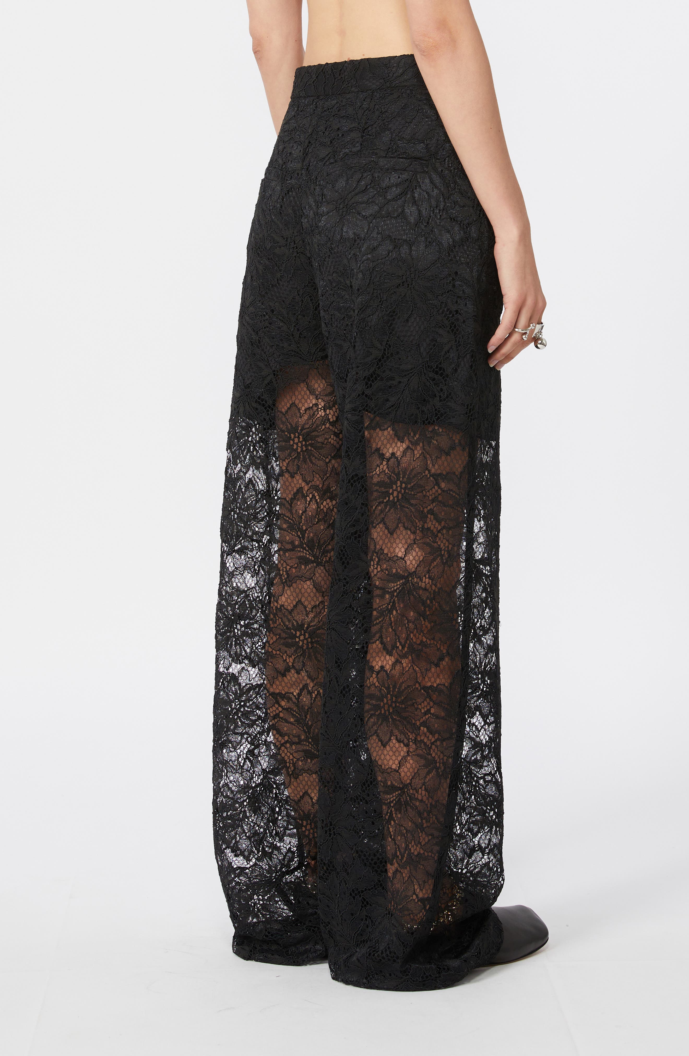 Lace Wide Leg Pants - image 2
