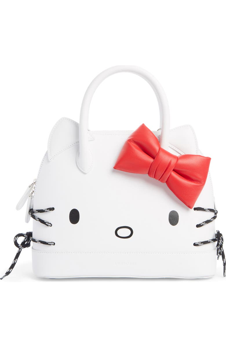 Balenciaga x Hello Kitty<sup>®</sup> Small Top Handle Bag, Main, color,