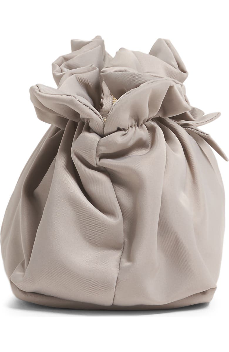 Stoney Clover Lane Bow Nylon Pouch, Alternate, color, Mist