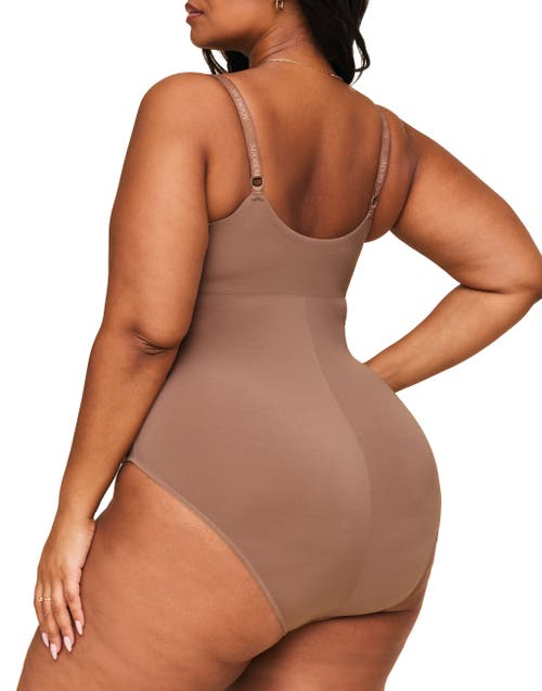 Adore Me Vanesse Smoothing Bodysuit In Medium Beige