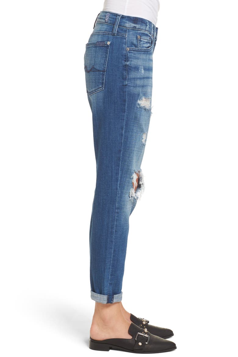 Josefina Boyfriend Jeans, Alternate, color, BOYD BLUE 2