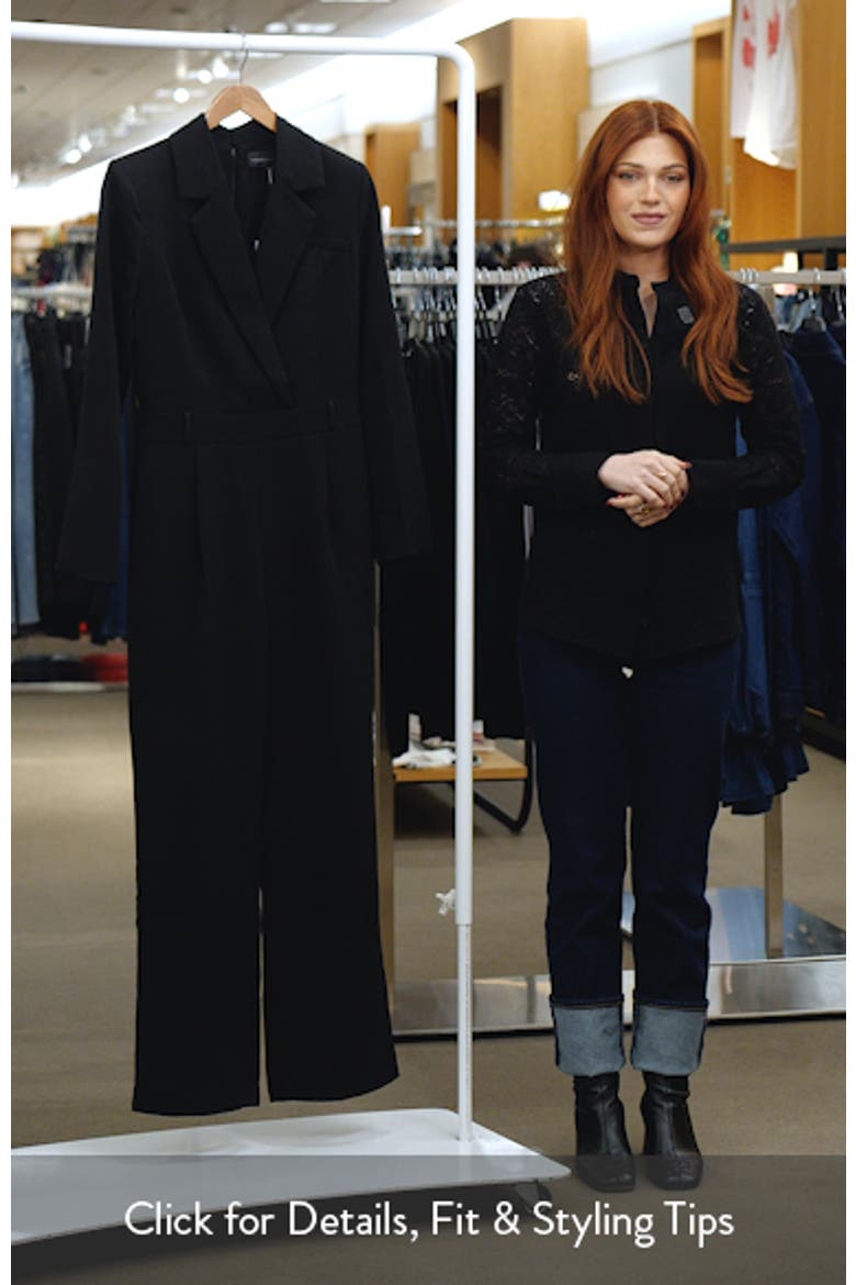 Long Sleeve Wide Leg Jumpsuit video